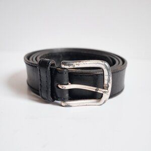 Distressed Leather Belt - Size - 34" - 38"